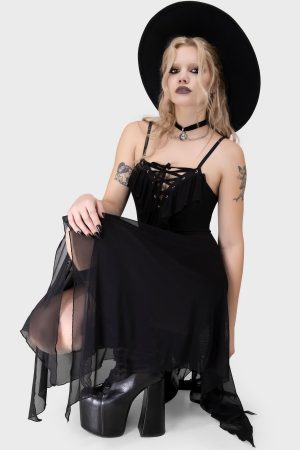 Anshee Lace-Up Dress
