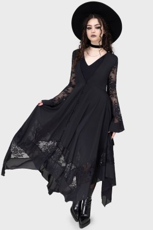 Misty Night Maxi Dress