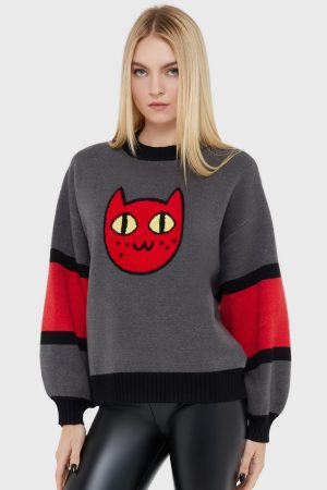 Marceline Kitty Knit Sweater