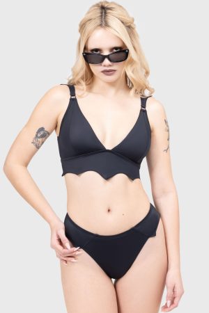 Nocturnal Echo Bikini Top