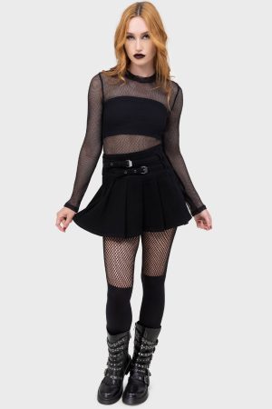 Planetary Party Mesh Top